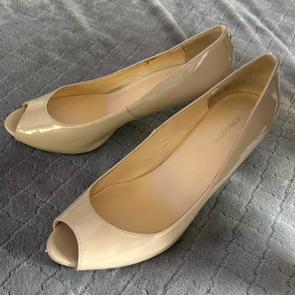 Open toe heels